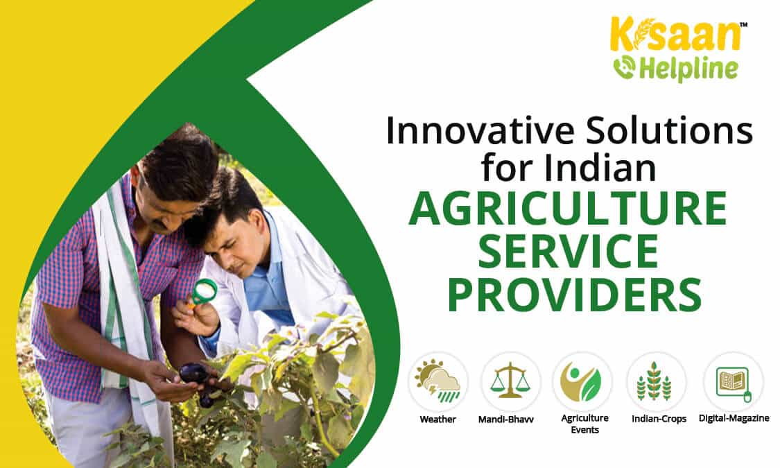 Innovative Solutions for Indian Agriculture Service Providers